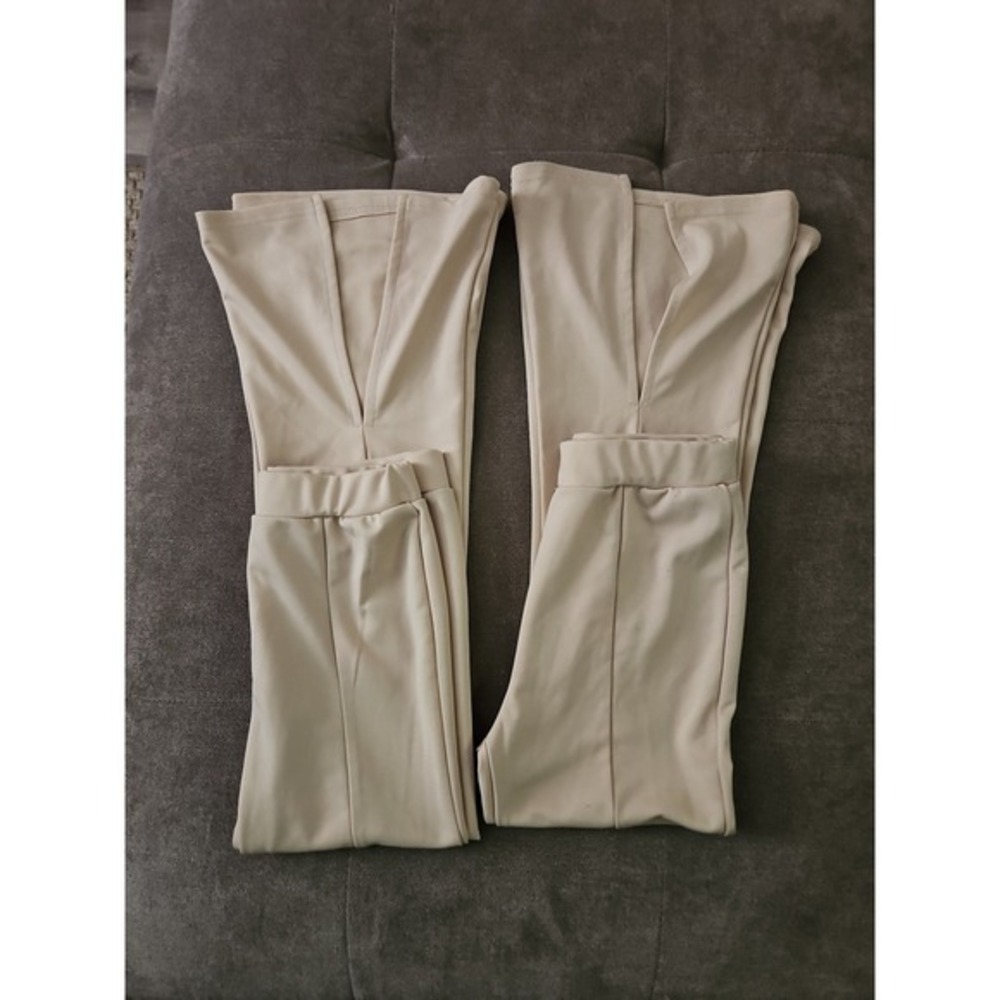 Khaki Shein Flare Pants‎ Youth Girls Size 10